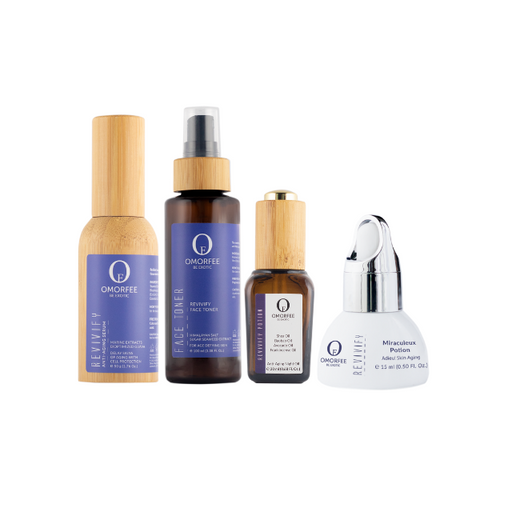 omorfee-exotic-care-assortment-anti-aging-serum-anti-aging-toner-night-oil-face-scrub-face-moisturizer-anti-wrinkle-skincare