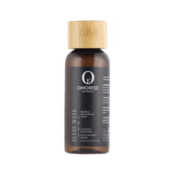 Omorfee Organic and natural Beard wash for soft and clean beard. Daily beard and Moustache wash.