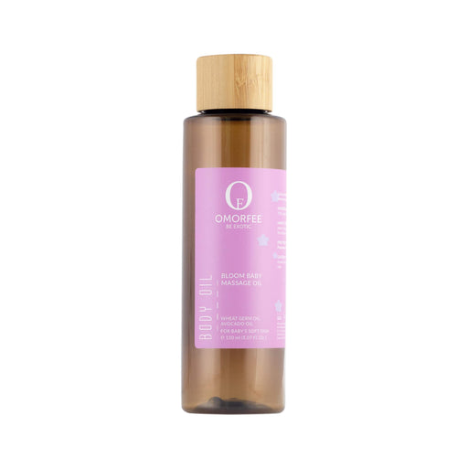 Omorfee Organic and natural baby body oil. Soft baby skin. Baby body oil for baby healthy skin and smooth soft skin.